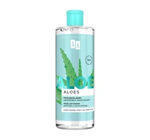 AA ALOES BERUHIGENDES UND FEUCHTIGKEITSSPENDENDES MIZELLENWASSER 400ML
